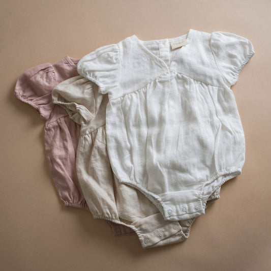 Hatch Australia Signature Linen Romper