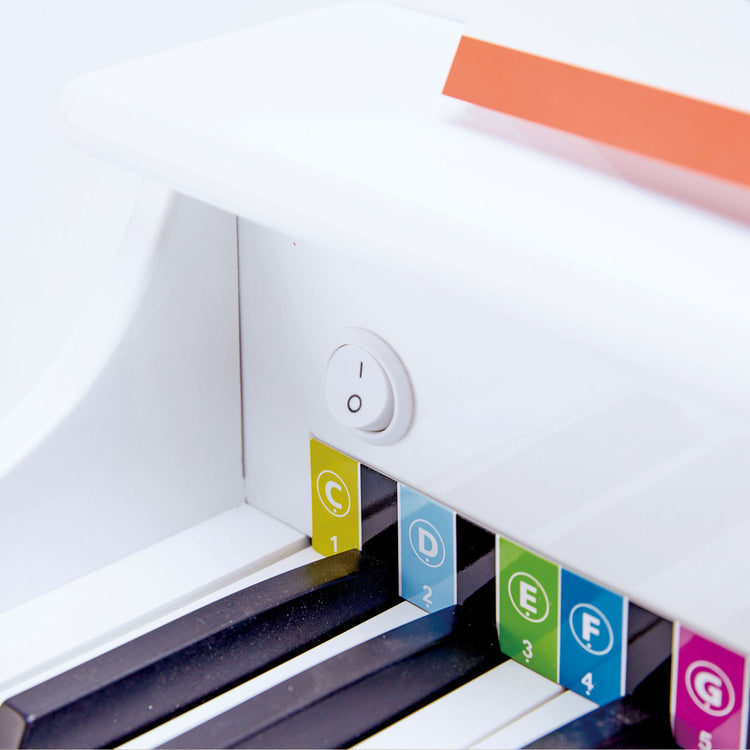 Hape 0338 Deluxe Grand Piano - White (3y+)