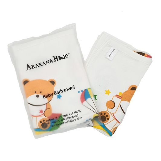 Akarana Baby Premium Baby and Kids Super Soft Cotton Bath Towel (60x120cm)