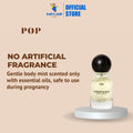 Pop Neutral Citrus Cloud Body Mist (30ml) - Gentle Grapefruit & Vanilla Essential Oil Mist, Safe & Clean, Always for Everyday Use