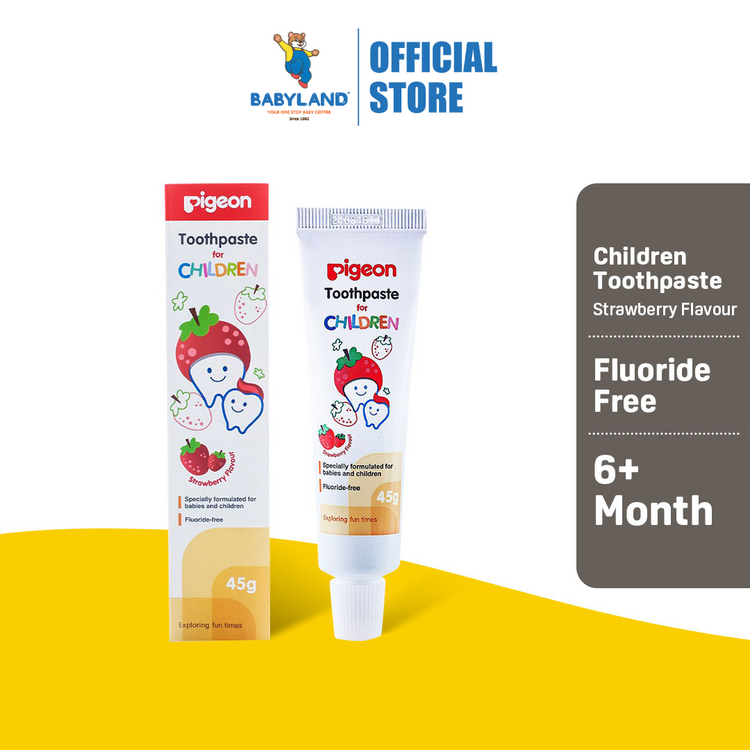 Pigeon Toothpaste for Children - Strawberry (45g)