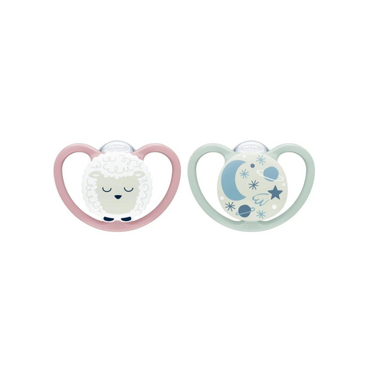 Nuk Silicone Soother S2 Space Night (6-18m)