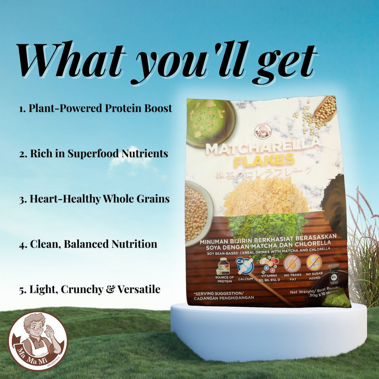 Mamami Matcharella Flakes (10 x 30g)