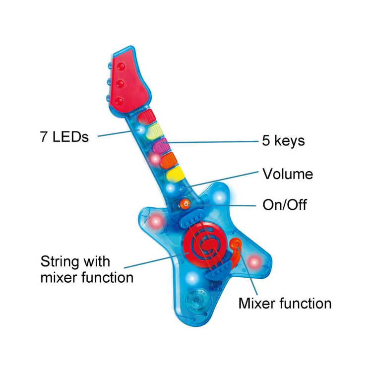 Infunbebe Rock Lights n Roll Guitar (2y+)