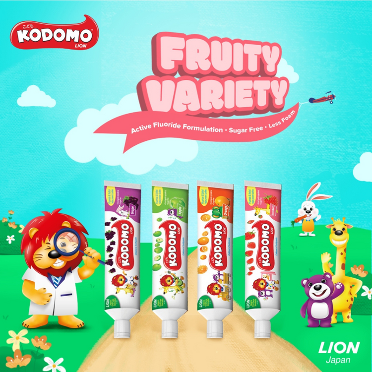 Kodomo Lion Children's Toothpaste 80g