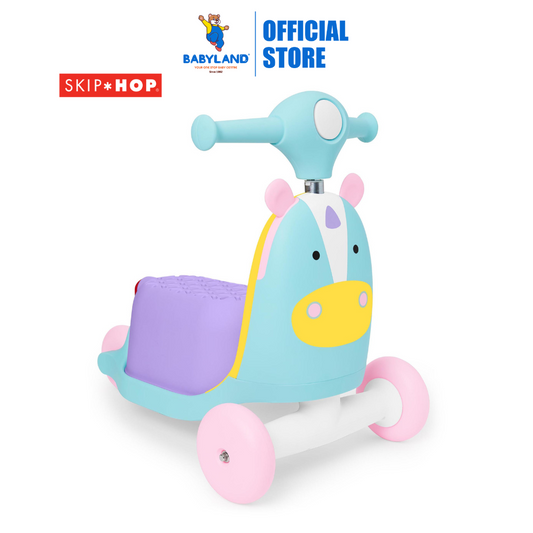 Skip Hop Zoo 3-in-1 Ride-On Toy - Unicorn (12m+)