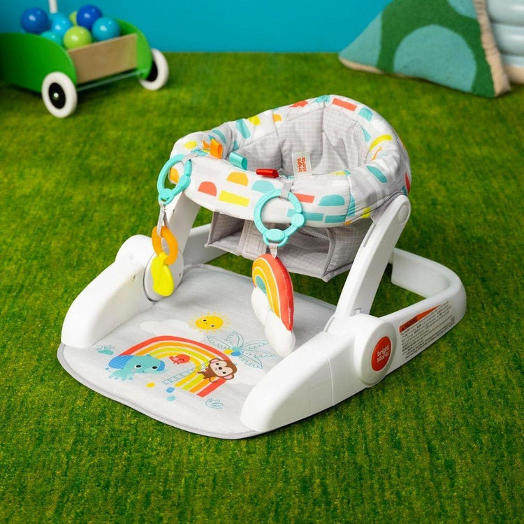 Bright Starts Learn-to-Sit 2-Position Floor Seat - Playful Paradise (4-12m)