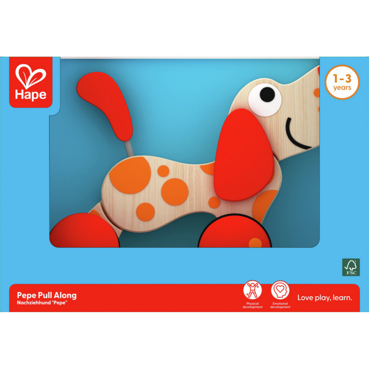 Hape 0347 Walk-A-Long Puppy From 12 months