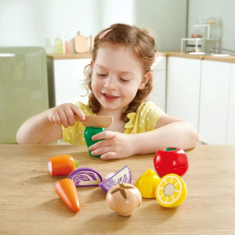 Hape 3181 Farm Shop Vegetable Playset ( 3+ Years )