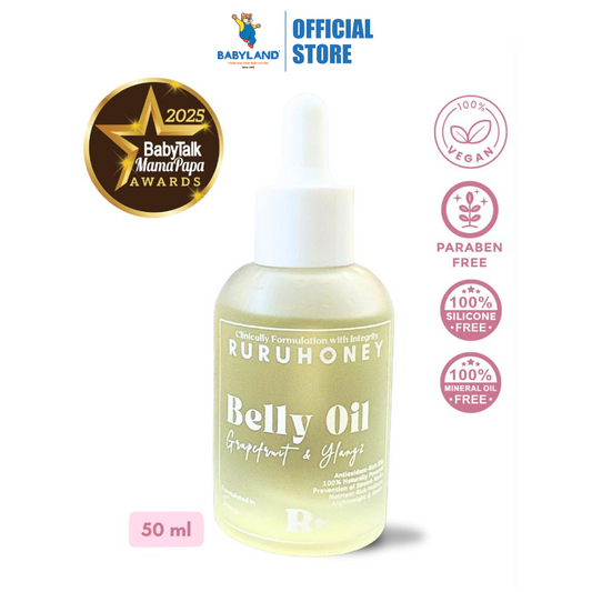 RuruHoney Belly Oil 50ml (KKM Notified, 100% Natural)