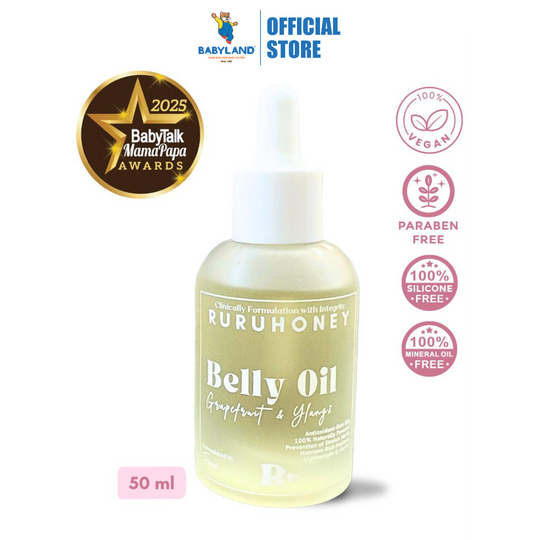 RuruHoney Belly Oil 50ml (KKM Notified, 100% Natural)