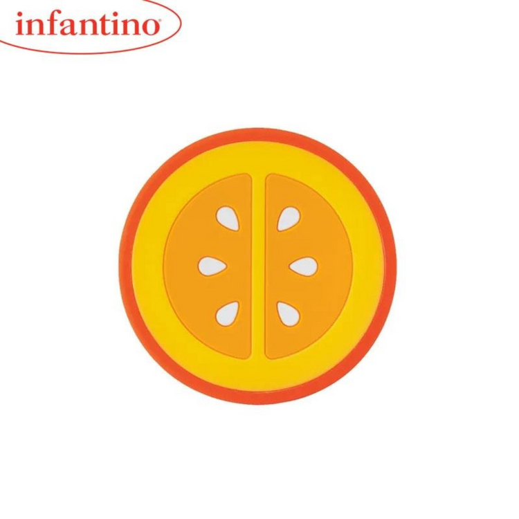 Infantino Soothing Silicone Teether - Orange (0m+)