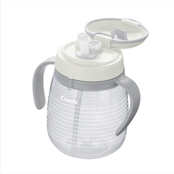 Combi Baby Lakumug Straw Cup White 340ml (6m+)