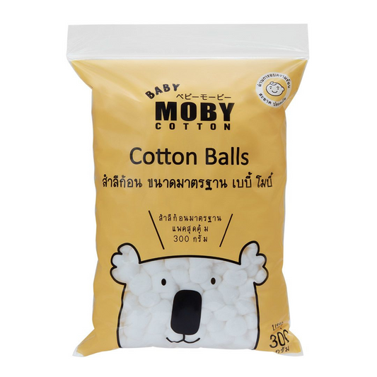 Baby Moby Standard Size Cotton Balls (300g)