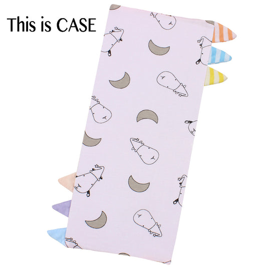 Baa Baa Sheepz Bed-Time Buddy Case Small Moon & Sheepz With Color & Stripe Tag - Jumbo
