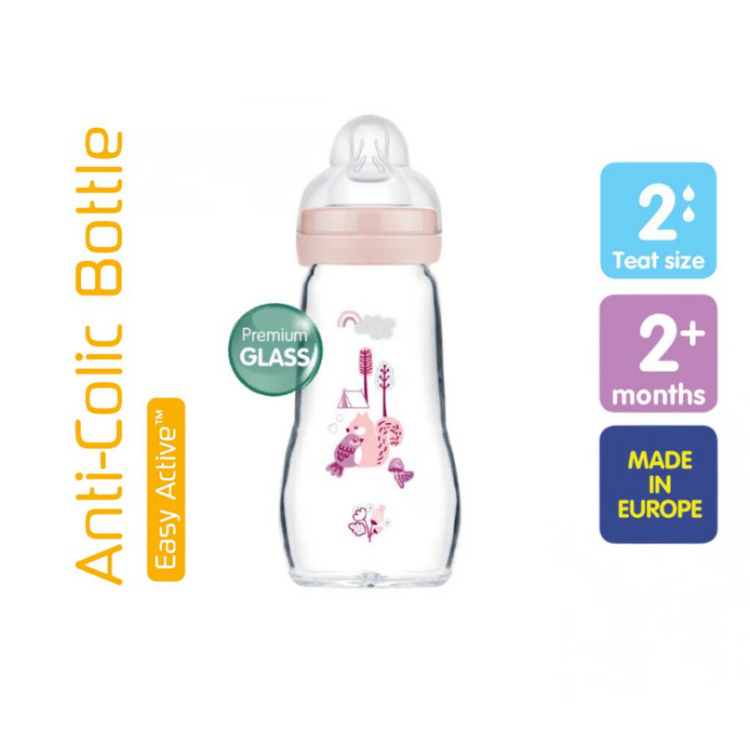 MAM Feel Good Glass Bottle 260ml