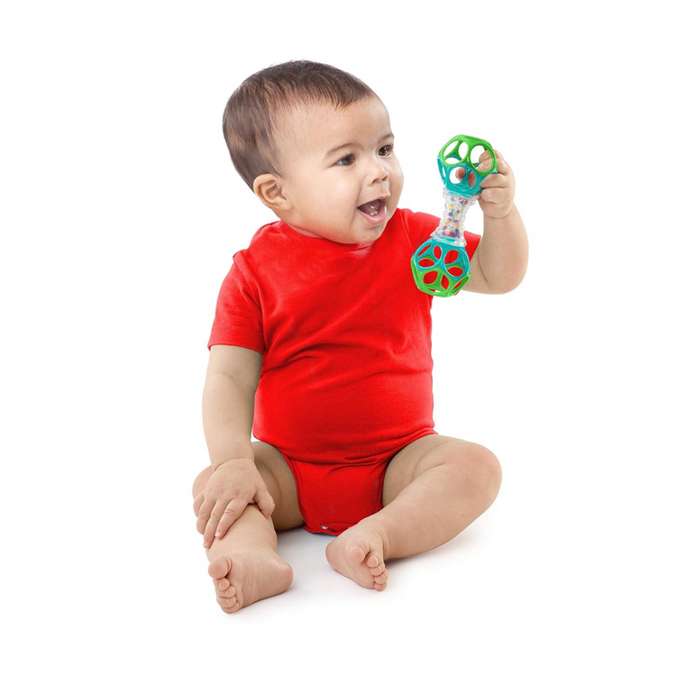 Bright Starts Oball Shaker Easy-Grasp Toy (0m+)