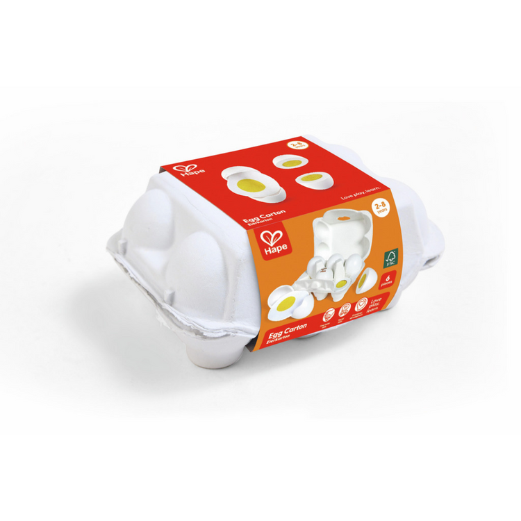 Hape 3156 Egg Carton From 3 Years