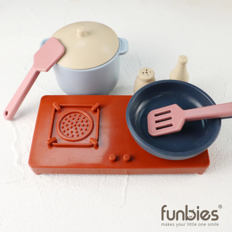 Funbies Silicone Kitchen Toy Set