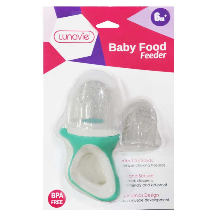 Lunavie Baby Food Silicone Feeder BPA FREE 6m+