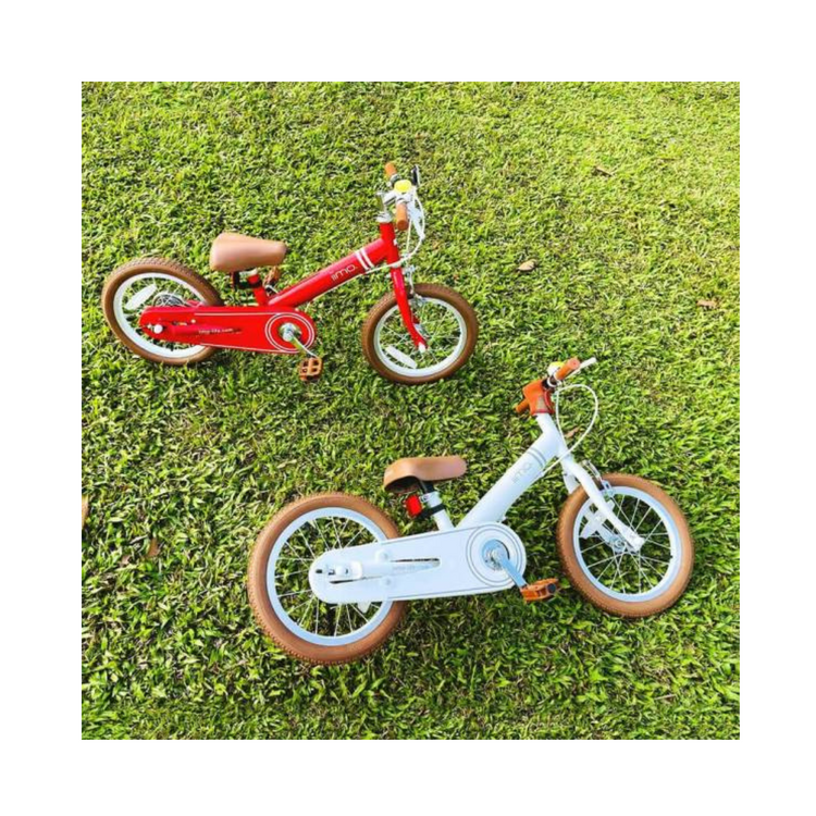 Iimo 2-in-1 Balance Bike 14" (Balance Bike to Pedal Bike) (Red)