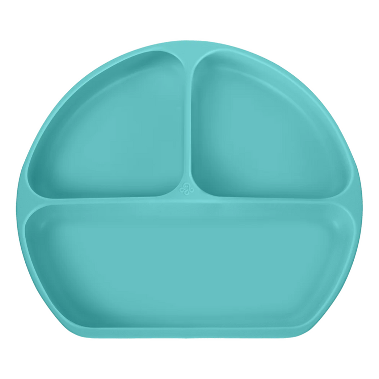 Abiie Octopod Silicone Suction Triangle Plate No Lid