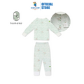 Hamako Tencel Baby Button Long Set Whispering Wings