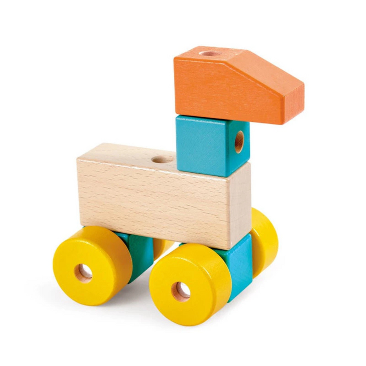 Hape 0519 Infinite Imagination Building Blocks Suitable for Age 18M+