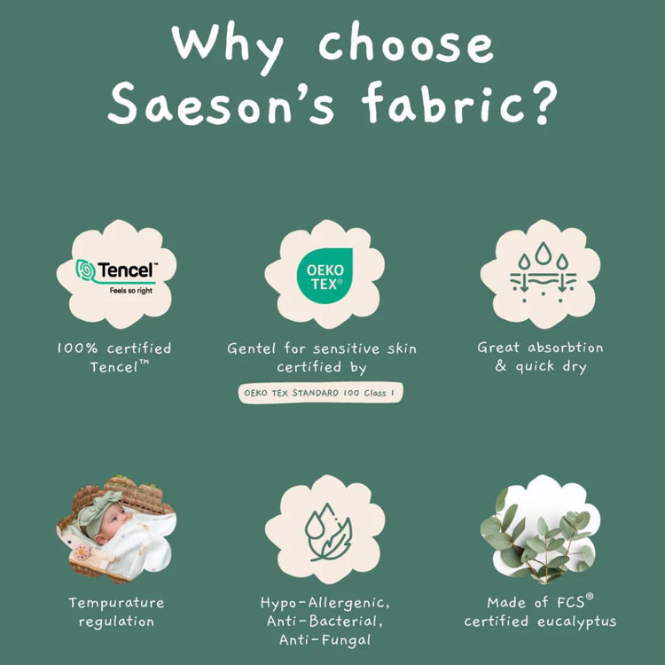 Saeson TENCEL Basic Jumpsuit Set - Lily of the Valley