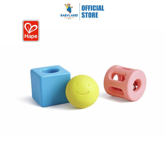 Hape 0454 Geometric Rattle (0-18m)