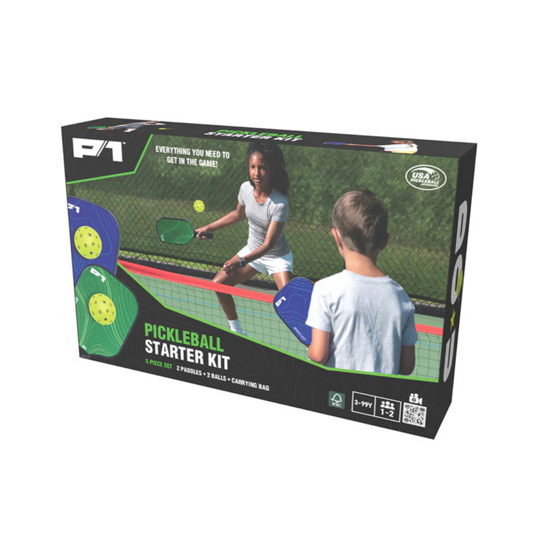 Hape 849472 Pickleball Starter Kit Suitable For Age 3+ Years