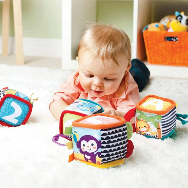 Infantino Discovery & Play Soft Blocks (0m+)