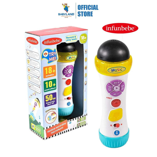 Infunbebe Musical Recording Microphone (18m+)