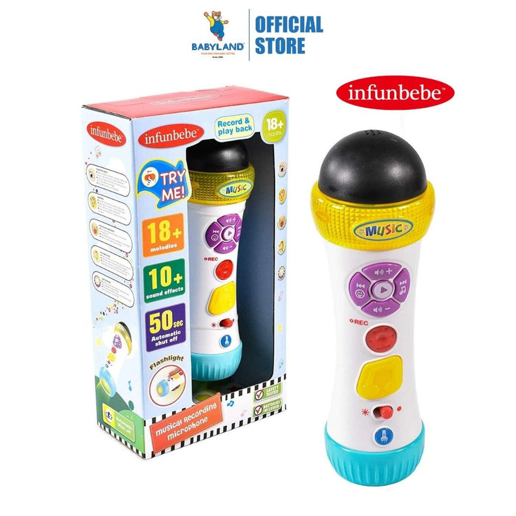 Infunbebe Musical Recording Microphone (18m+)
