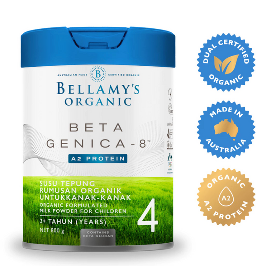 Bellamy's Organic Beta Genica-8 Step 4 Junior Milk Drink 800g (24 months+)