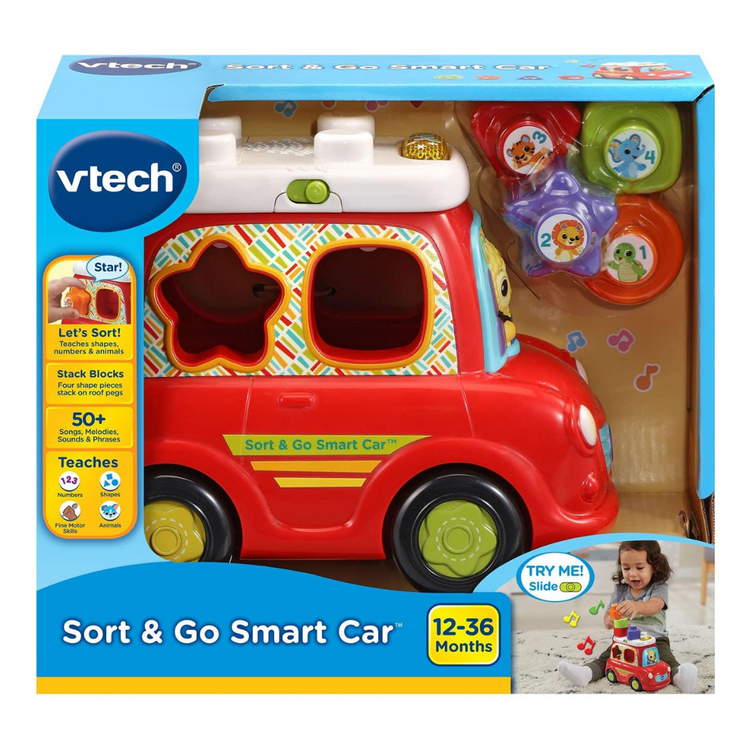 Vtech Sort & Go Smart Car ( 12-36 Months )