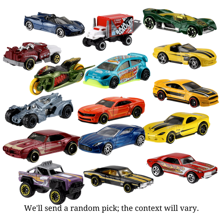 Fisher-Price Hot Wheels Basic Cars Random Assorted