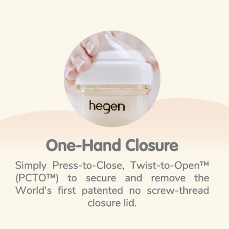 Hegen PCTO™ 150ml/5oz Breast Milk Storage PPSU (4-pack)