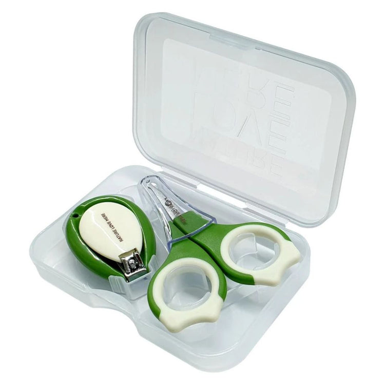 NATURE LOVE MERE Baby Manicure 2 Set - Nail Scissors, Nail Clipper
