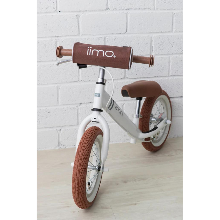 Iimo 12" Balance Bike (Kick Bike) -Alloy (White)