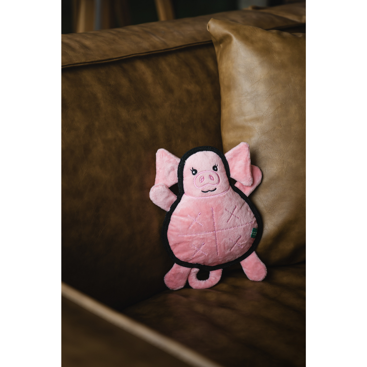 V-Pet Rough & Tough Toys - Welcome to the Farm - Pig M