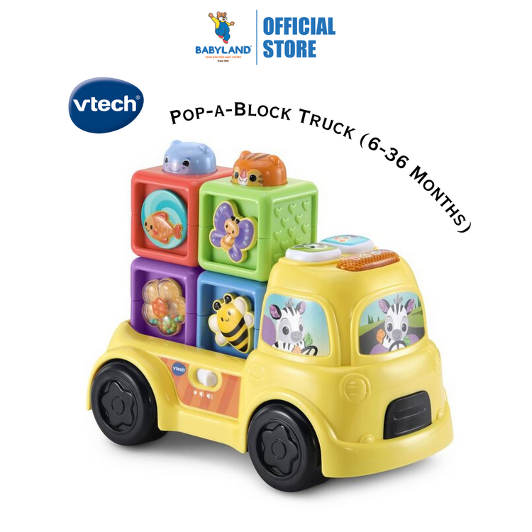 Vtech Pop-a-Block Truck (6-36 Months)