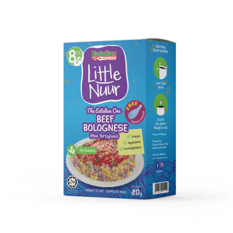 Eatalian Express Little Nuur Baby Food Stage 2 (8m+) | Makanan Bayi Bertekstur Lembut