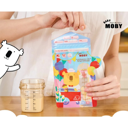 Baby Moby 7days Collection Breastmilk Storage Bags 8oz (24bags)