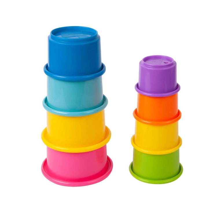 The First Years 2341 Stack Count Cup 8pcs (Random colors)