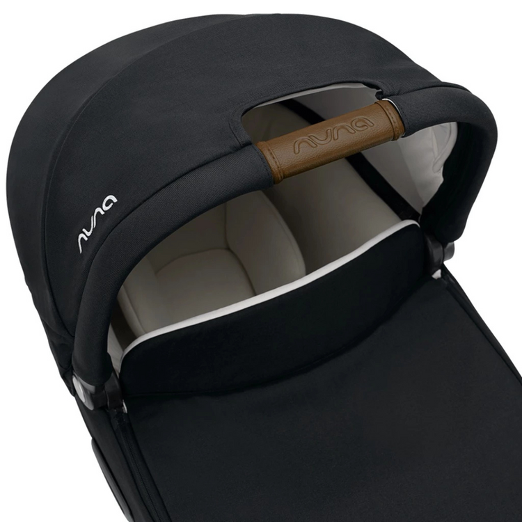 [PRE-ORDER] Nuna CARI Next Infant Car Seat - Caviar, 𝗟𝗶𝗴𝗵𝘁𝘄𝗲𝗶𝗴𝗵𝘁, UPF 50+ Canopy