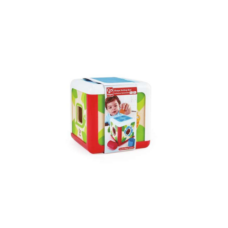 Hape 0507 Shape Sorting Box From 12 months
