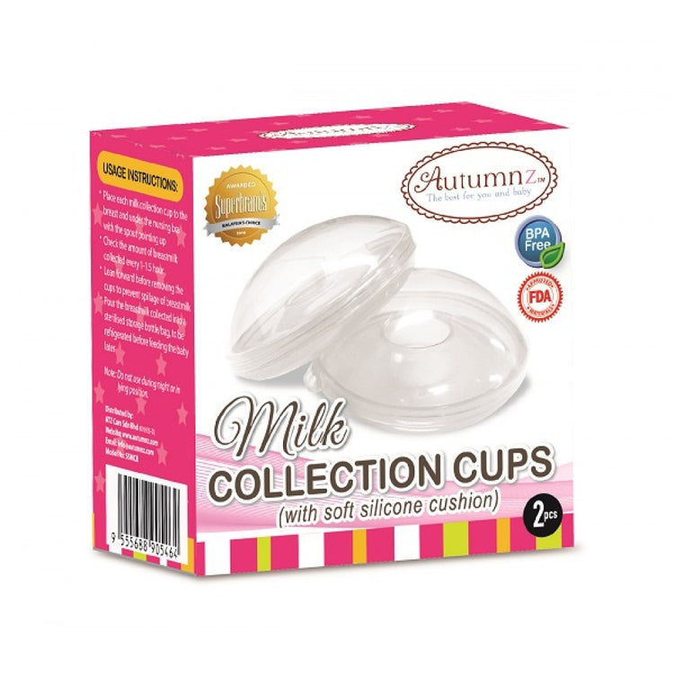 Autumnz Milk Collection Cups with Silicone 2pcs