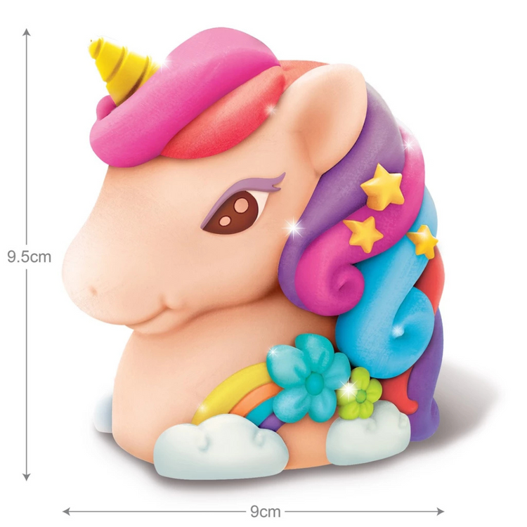 4M Kidzmaker - Paint Your Own Glitter Unicorn Bank (8Y+)