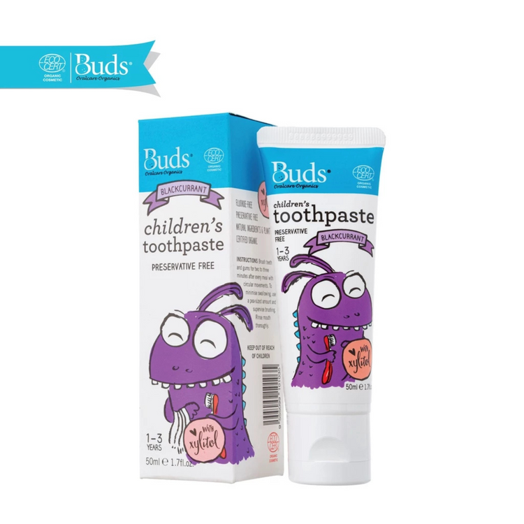 Buds Children's Toothpaste With Xylitol 50ml (1-3yrs)